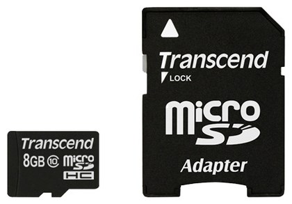 Карта памяти 8GB Transcend TS8GUSDHC10 218196