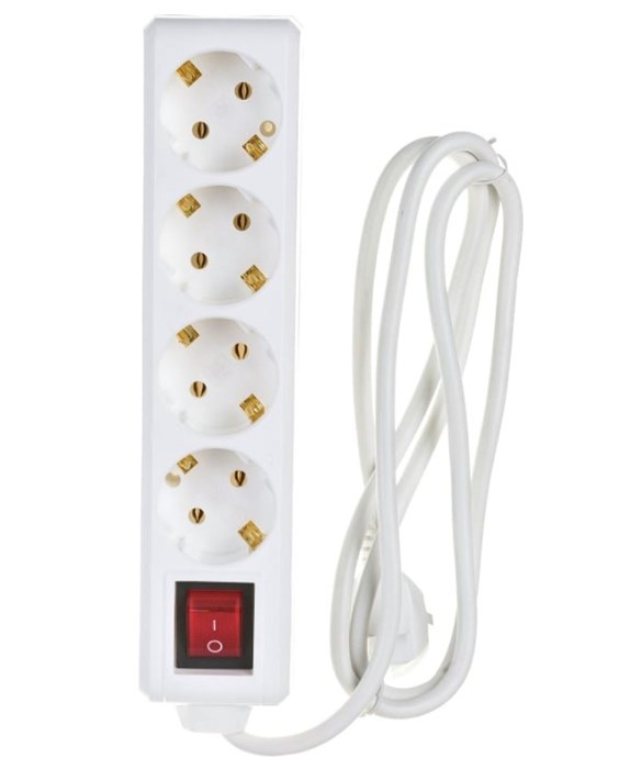 Удлинитель  IEK WYP10-16-04-01-ZK-17 1082184