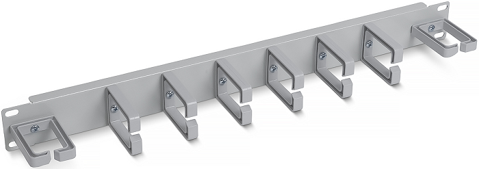 Кабельный организатор  Cabeus JB08-1U-PR-GY 865453