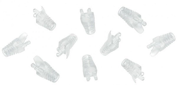 Колпачок на коннектор RJ-45 NikoMax NMC-RJBOOT65B-TR-100 719585