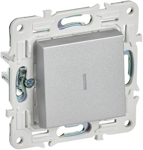 Переключатель одноклавишный  IEK SK-V12-1-10-K23 1158023