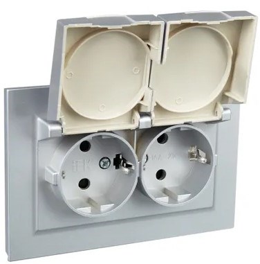 Розетка  IEK BR-R26-16-44-K47-F 1081987