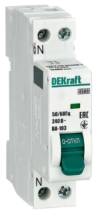 Автоматический выключатель  DEKraft 12411DEK 1167980