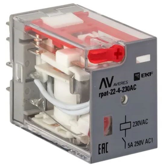 Реле промежуточное EKF rpa-22-3-230AC 1131663