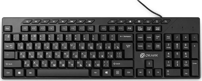Клавиатура  Oklick 125M 1002730