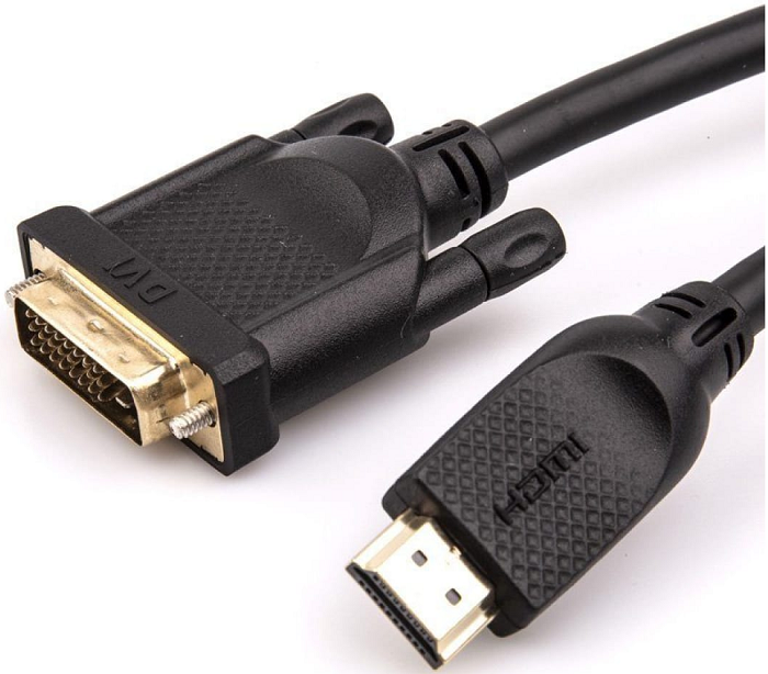 Кабель интерфейсный HDMI-DVI VCOM CG484GD-5M 901772