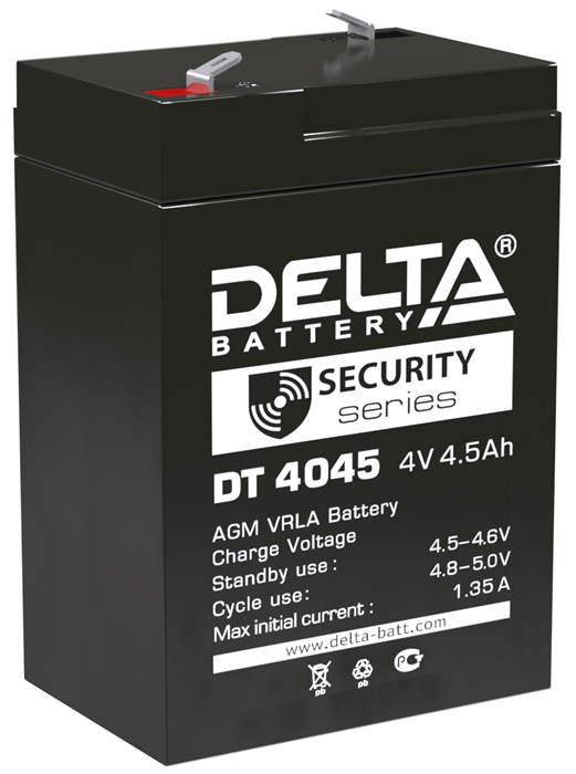 Батарея  Delta DT 4045 1021198