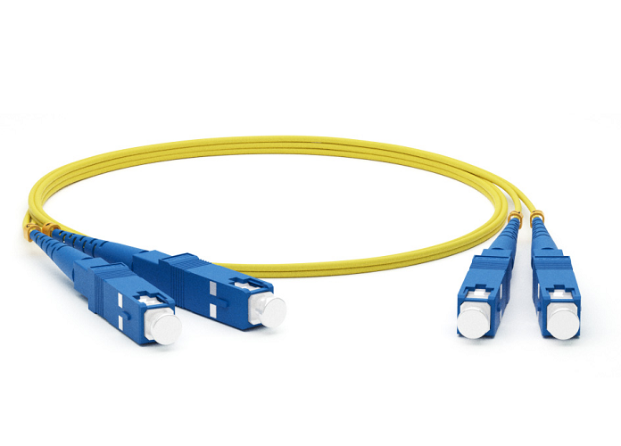 Патч-корд волоконно-оптический Hyperline FC-D2-9-SC/UR-SC/UR-H-5M-LSZH-YL 939249