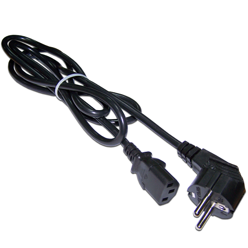 Кабель питания  Lanmaster LAN-PP13/SHA-7.0-BK 1088744