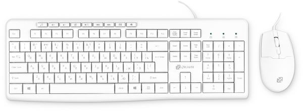 Клавиатура и мышь  Oklick 1875257 1036126
