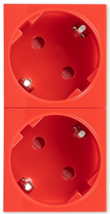 Розетка  Filum FL-PWS-2P-RD/3 1230169