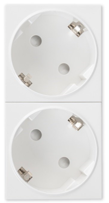 Розетка  Filum FL-PWS-2P-WH/3 1230166
