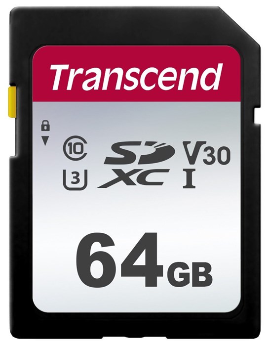Карта памяти SDXC 64GB Transcend TS64GSDC300S 631790