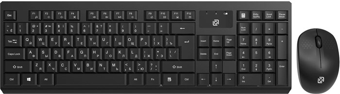 Клавиатура и мышь Wireless Oklick S269W 1218076