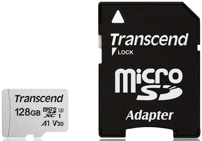 Карта памяти MicroSDXC 128GB Transcend TS128GUSD300S-A 631784