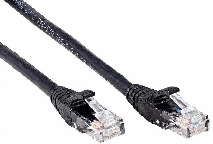 Кабель патч-корд U/UTP 6 кат. 30м iOpen ANP612B-BK-30M 1191110