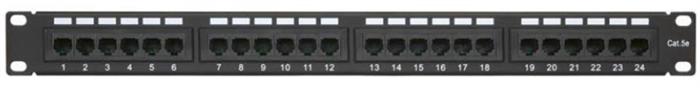 Патч-панель  Netlan EC-URP-24-UD2 512823