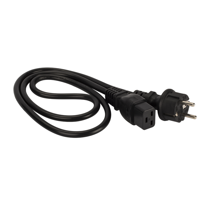 Кабель питания  Lanmaster LAN-PP19/SH-5.0-BK 886373