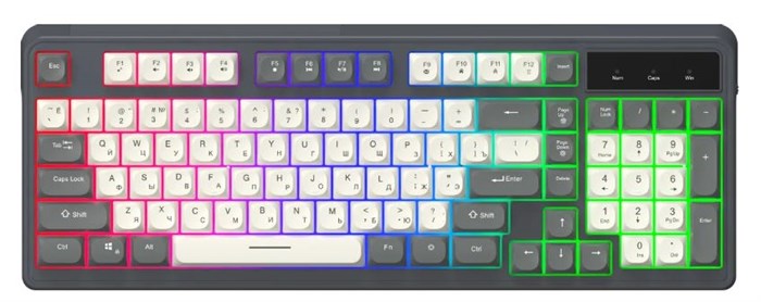 Клавиатура  Oklick 731G 1192541