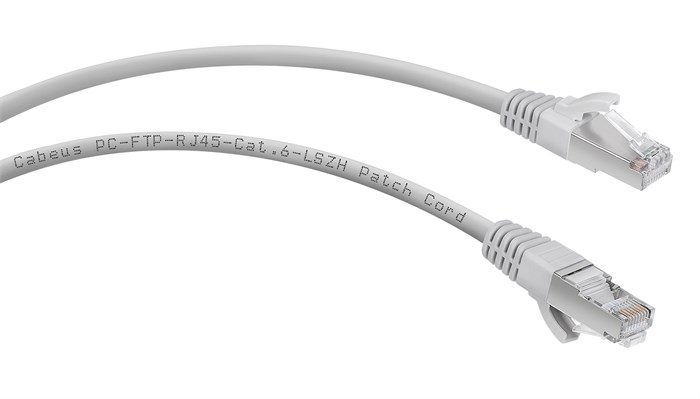 Кабель патч-корд F/UTP 6 кат. 10м Cabeus PC-FTP-RJ45-Cat.6-10m-LSZH 513347