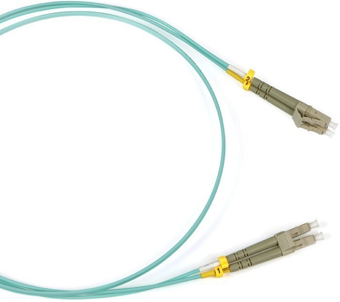 Патч-корд волоконно-оптический Hyperline FC-D2-503-LC/PR-LC/PR-H-3M-LSZH-AQ 897404