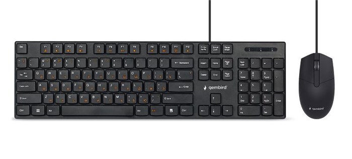 Клавиатура и мышь  Gembird KBS-9050L 1222483