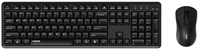 Клавиатура и мышь Wireless Rapoo X2100 1196212