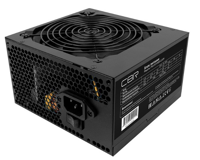 Блок питания ATX CBR PSU-ATX400-12GM 1161226