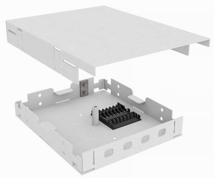 Кросс оптический настенный  TopLAN КРНМ-Top-04FC/ST-GY 649182