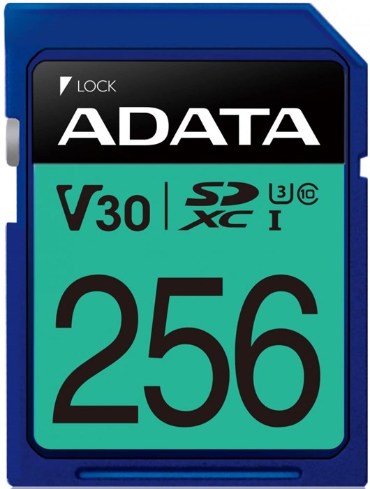 Карта памяти 256GB ADATA ASDX256GUI3V30S-R 637249