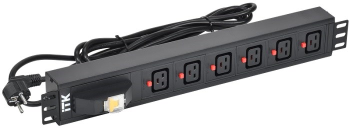 Блок розеток  ITK PH21-06C19-11 1163299