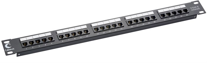 Патч-панель  Cabeus PL-25-TEL-Toolless 513244