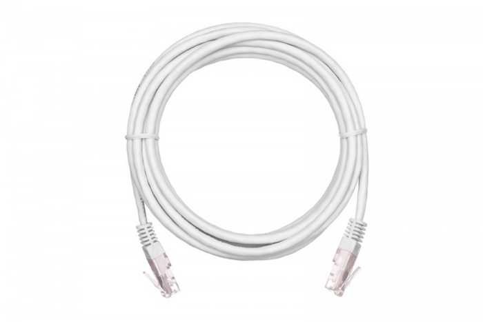 Кабель патч-корд U/UTP 5e кат. 3м Netlan EC-PC4UD55B-BC-PVC-030-WT-10 596248