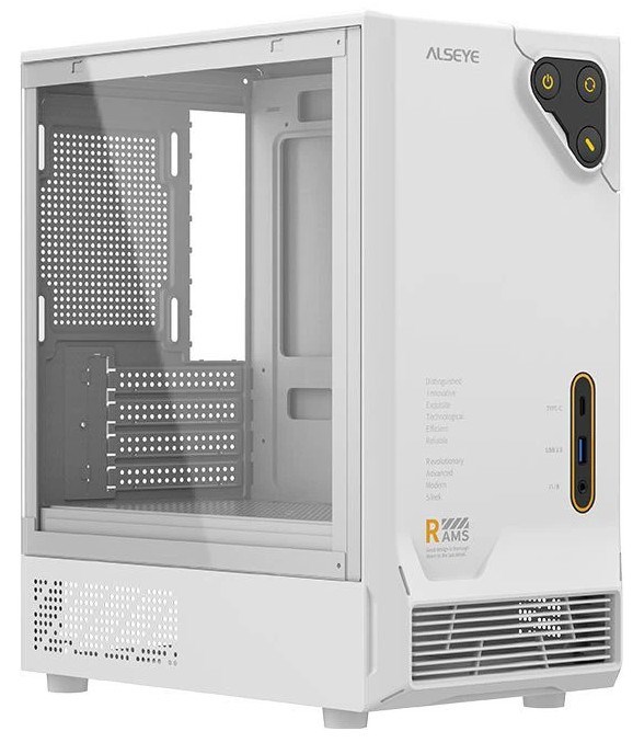 Корпус mATX ALSEYE RAMS 1.0(White)-Type C 1235060