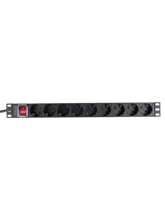 Блок розеток 19", 9 розеток Filum FL-PDU19-9SCH-2MEU 1204903