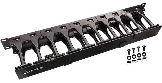 Кабельный организатор  Lanmaster LAN-ORG-PF/S-2U 1088987