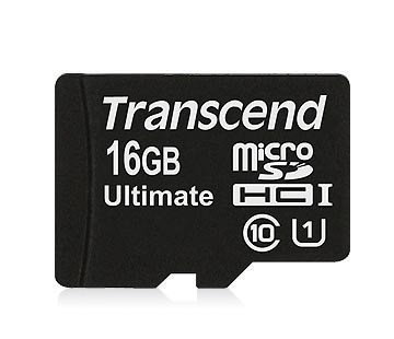 Карта памяти 16GB Transcend TS16GUSDHC10U1 327442