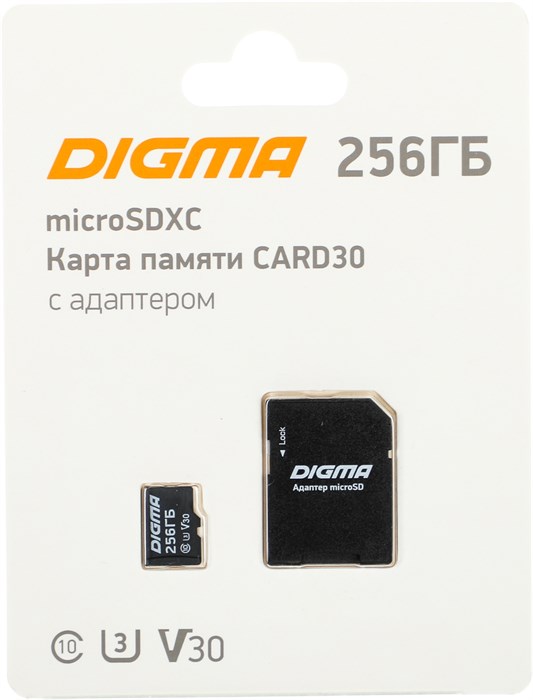 Карта памяти 256GB Digma DGFCA256A03 1047209