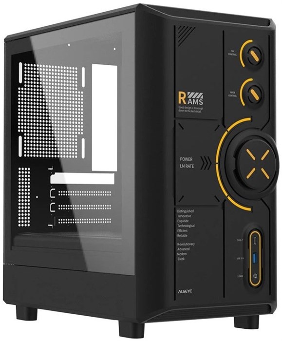 Корпус mATX ALSEYE RAMS 2.0 1213262