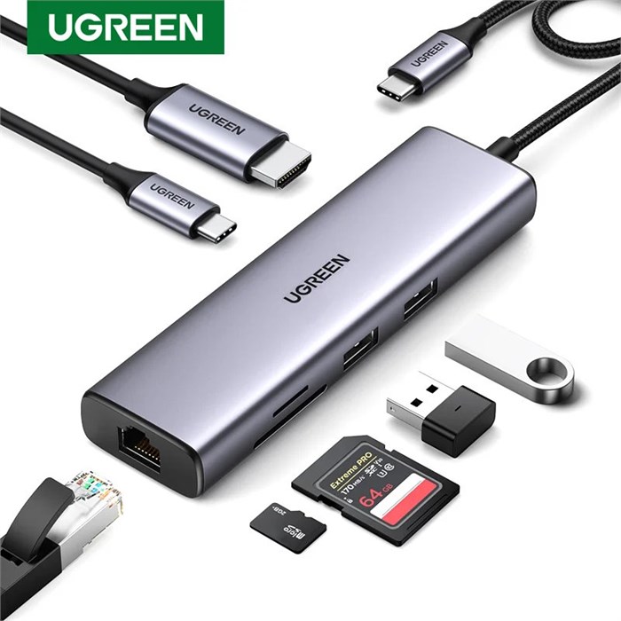 Док-станция  UGREEN CM512-90568 1176605