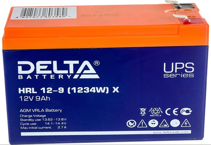 Батарея  Delta HRL 12-9 X 1240520