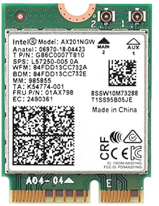 Сетевая карта  Intel AX201.NGW 1113214