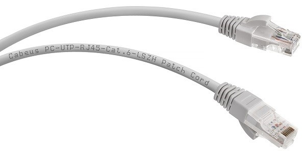 Кабель патч-корд U/UTP 6 кат. 15м Cabeus PC-UTP-RJ45-Cat.6-15m-LSZH 661204