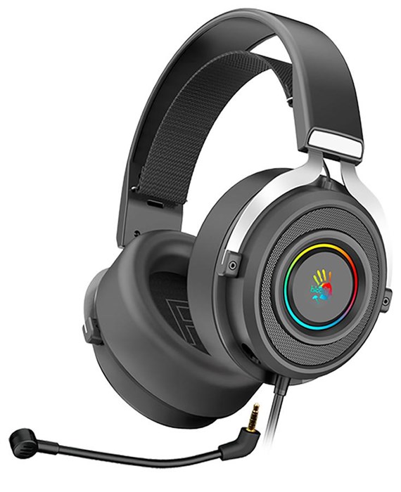 Гарнитура  A4Tech G535 (BLACK+SILVER) USB 1047057