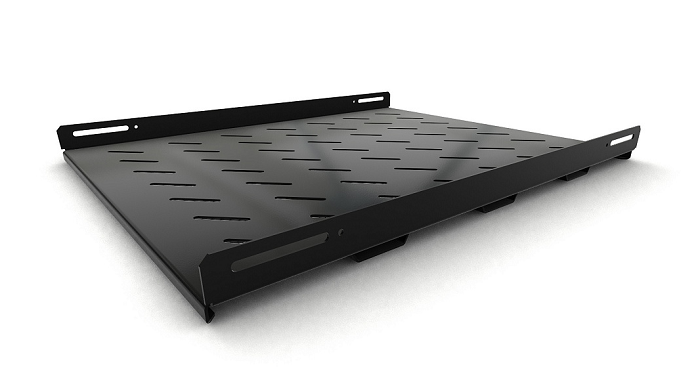 Полка  Hyperline TSH3M-650-RAL9004 1017512