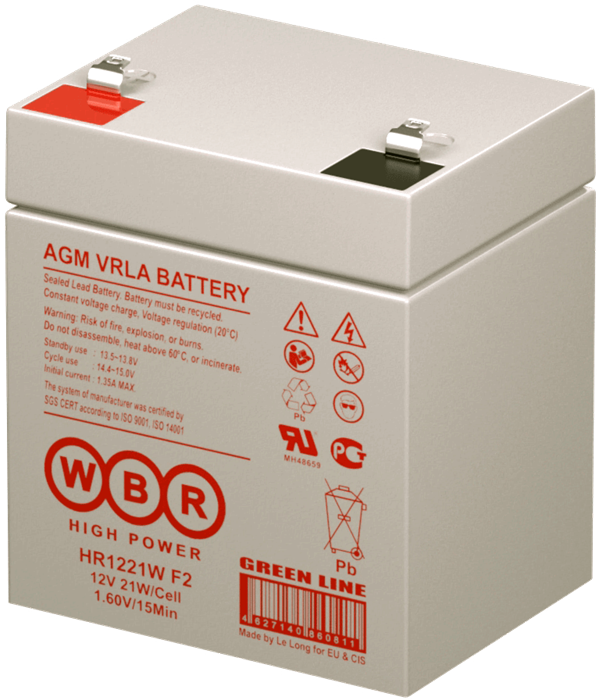 Аккумулятор  WBR HR1221W 822017