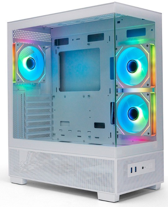 Корпус ATX Xastra Q500-3FM12A-C10-WH 1227008