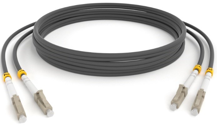 Кабель патч-корд волоконно-оптический Vimcom LC-LC duplex 50/125 15m 1112886