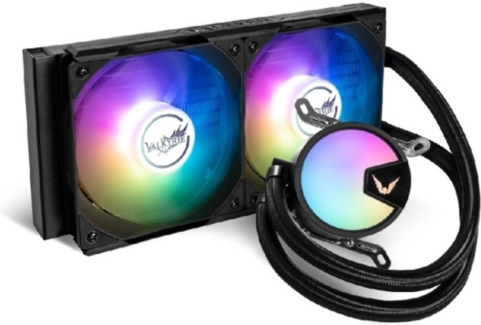 Система охлаждения жидкостная Valkyrie A240 ARGB Black 1135862