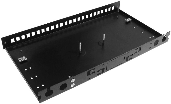 Кросс оптический стоечный 19" выдвижной 1U TELCORD КС-П-24DLC-1U-BK 1121074